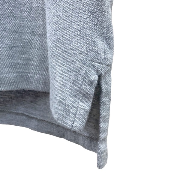 POLO Ralph Lauren Classic Cotton Mesh Polo Shirt Pony SS Heather Grey M 10-12 - Picture 6 of 15